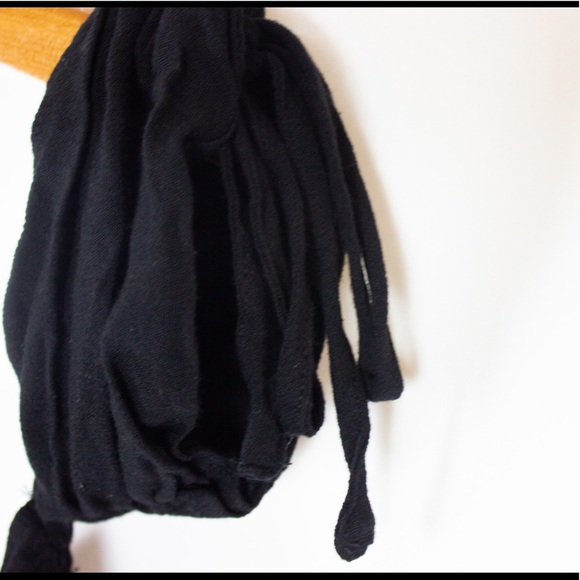 SHEIN | Swim Cover & Off Shoulder Crop Top | Black | M - Picture 4 of 11